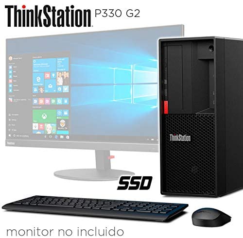 Pantalla, teclado, ratón y torre Lenovo Thinkstation p330
