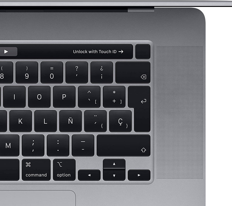 Teclas Apple MacBook Pro 16