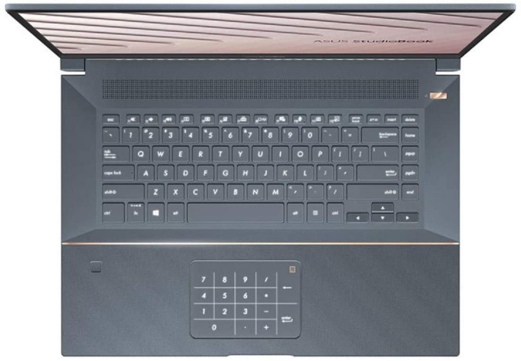 teclado ASUS ProArt StudioBook Pro 17